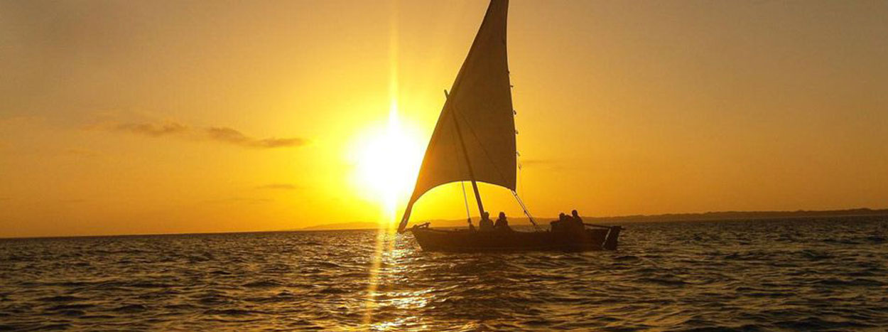 Sunset dhow